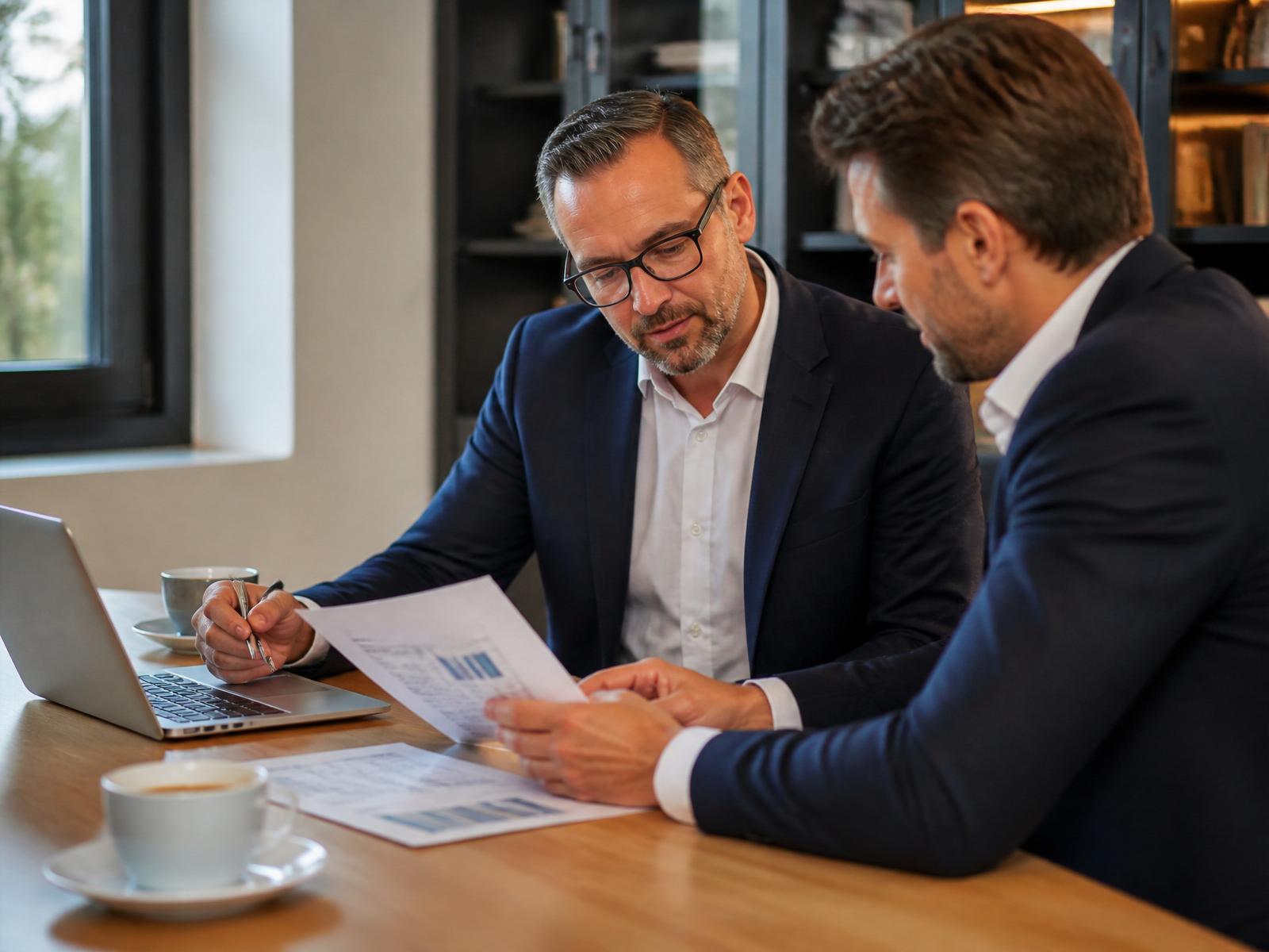 Persönliches Beratungsgespräch bei Suter Capital